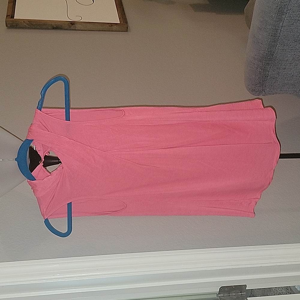 High neck sleeveless top